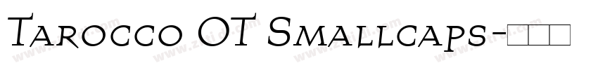 Tarocco OT Smallcaps字体转换